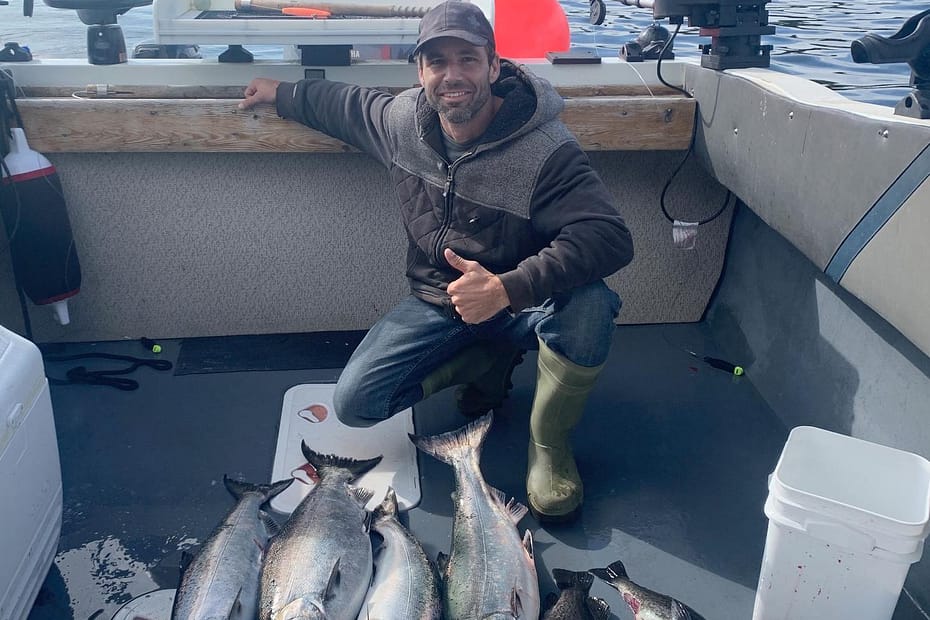 2022 was a special year for Chinook salmon fishing